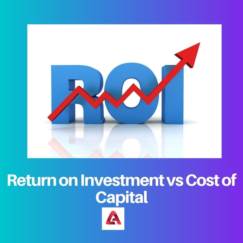 Return on Investment vs Cost of Capital