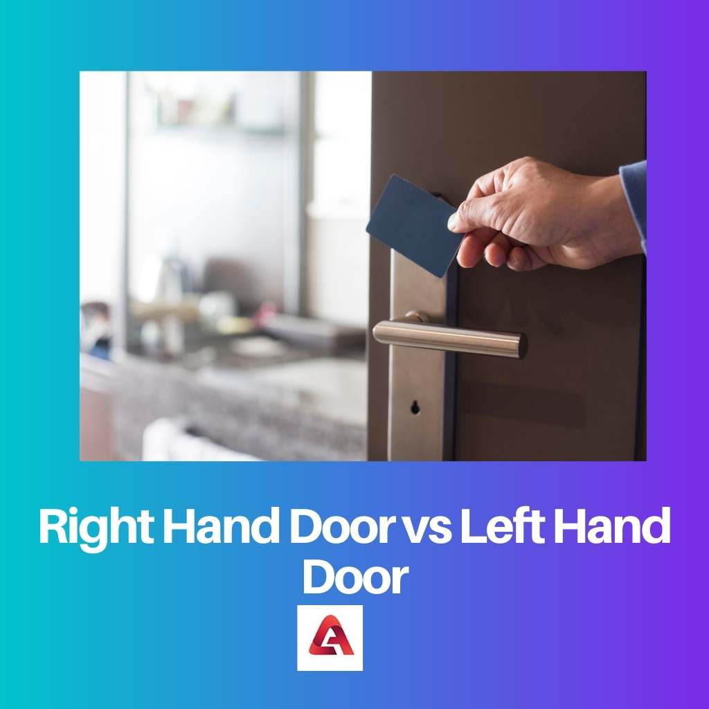 Right Hand Door vs Left Hand Door