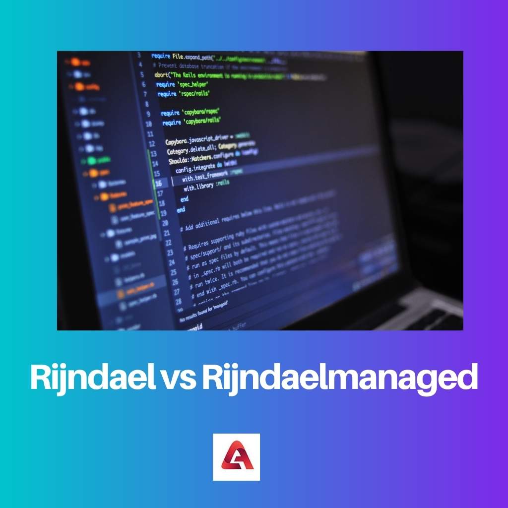 Rijndael vs Rijndaelmanaged