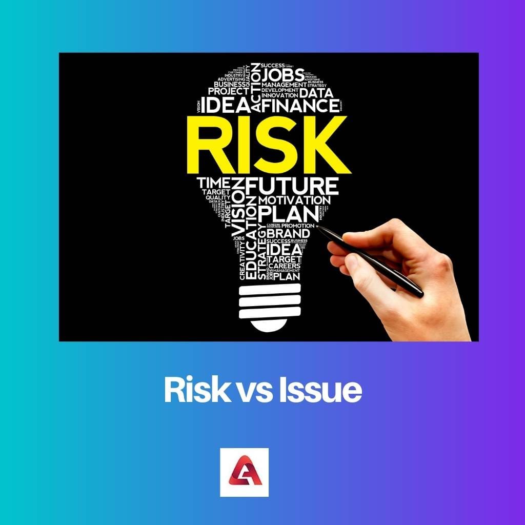 Risk vs Issue
