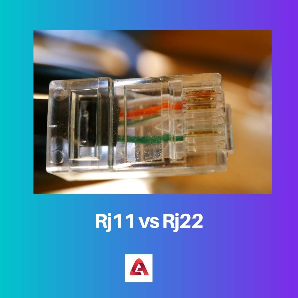 Rj11 vs Rj22
