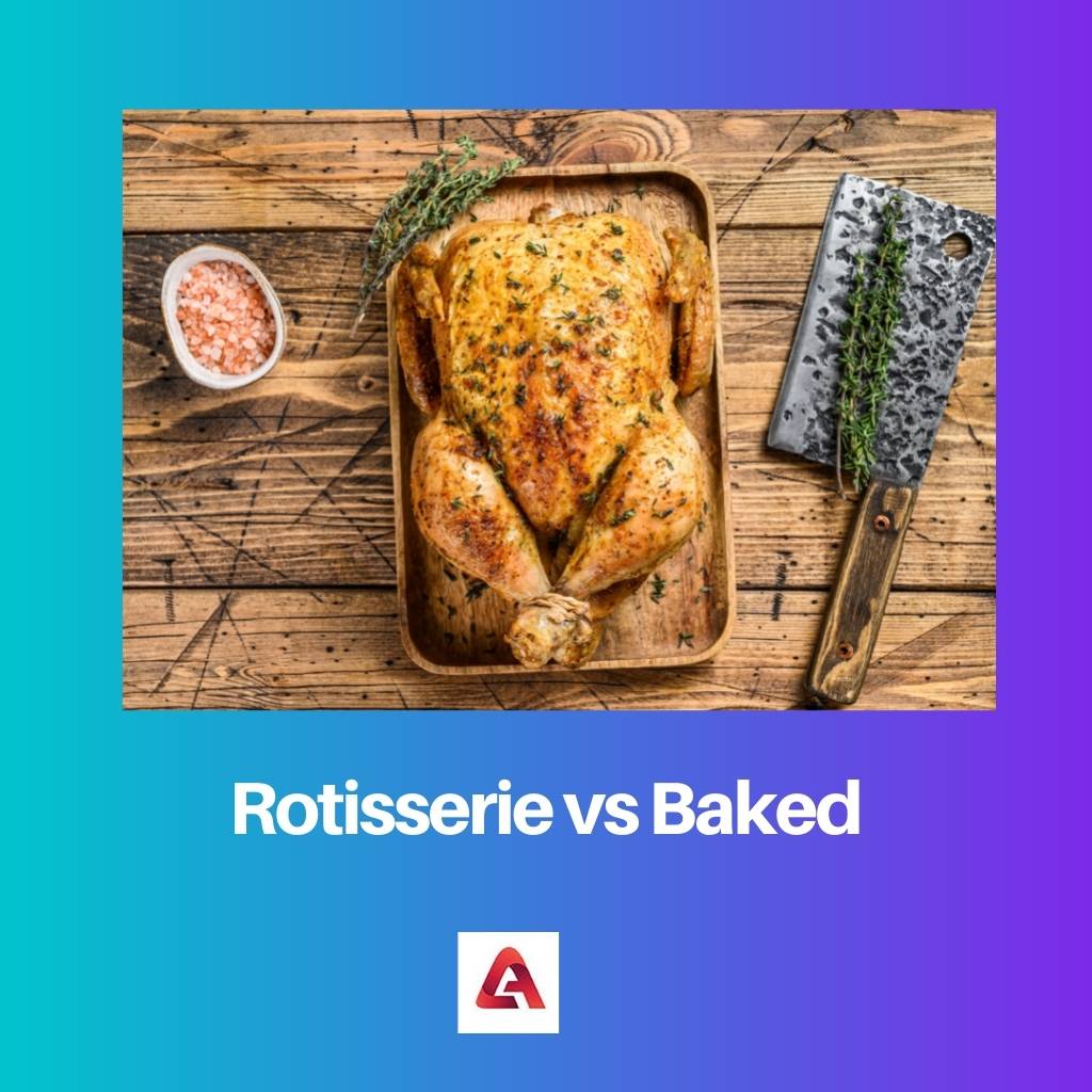 Rotisserie vs Baked