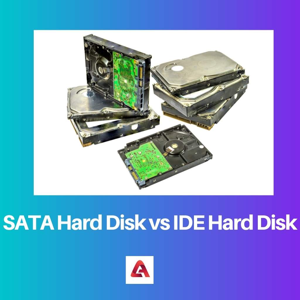 SATA Hard Disk vs IDE Hard Disk