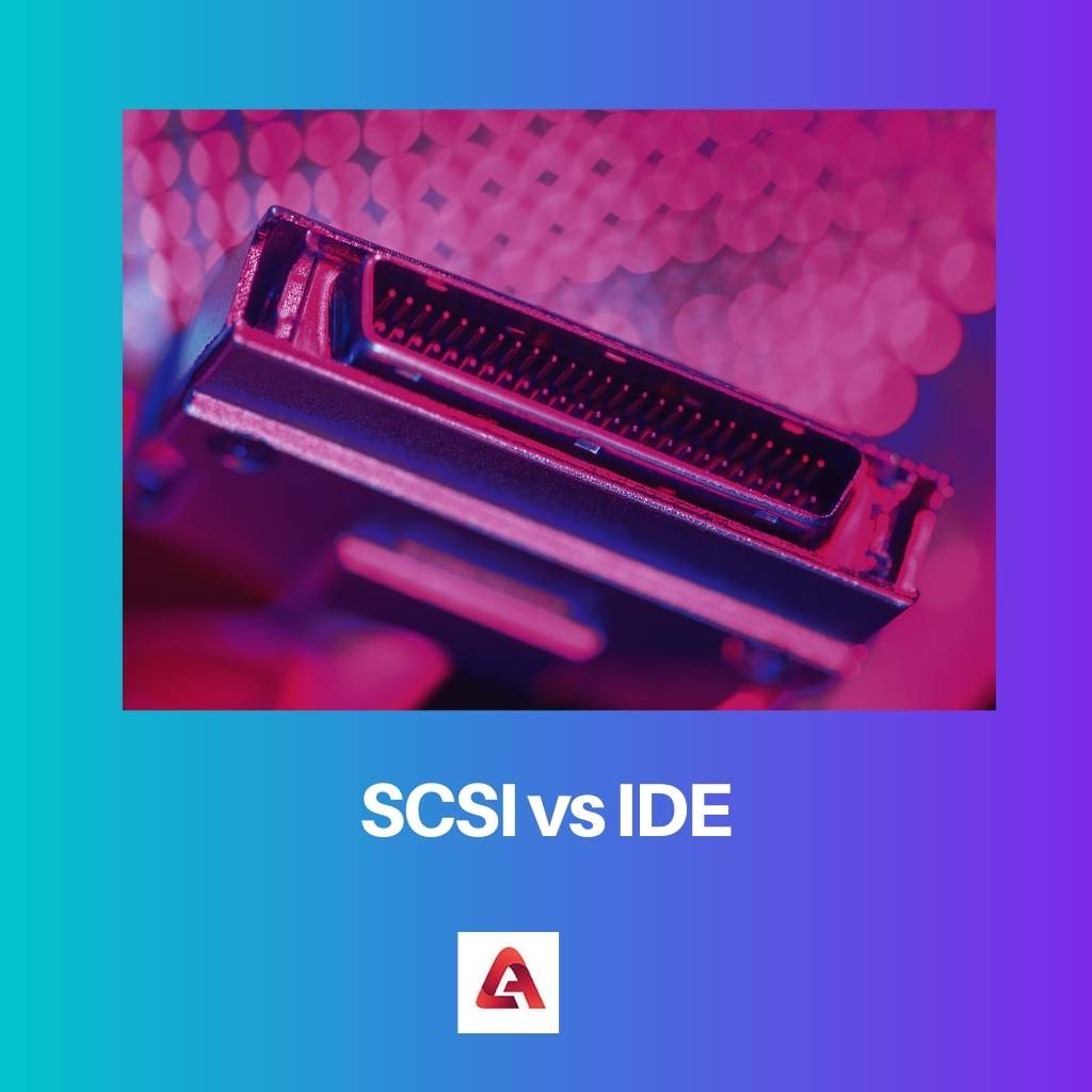 SCSI vs IDE