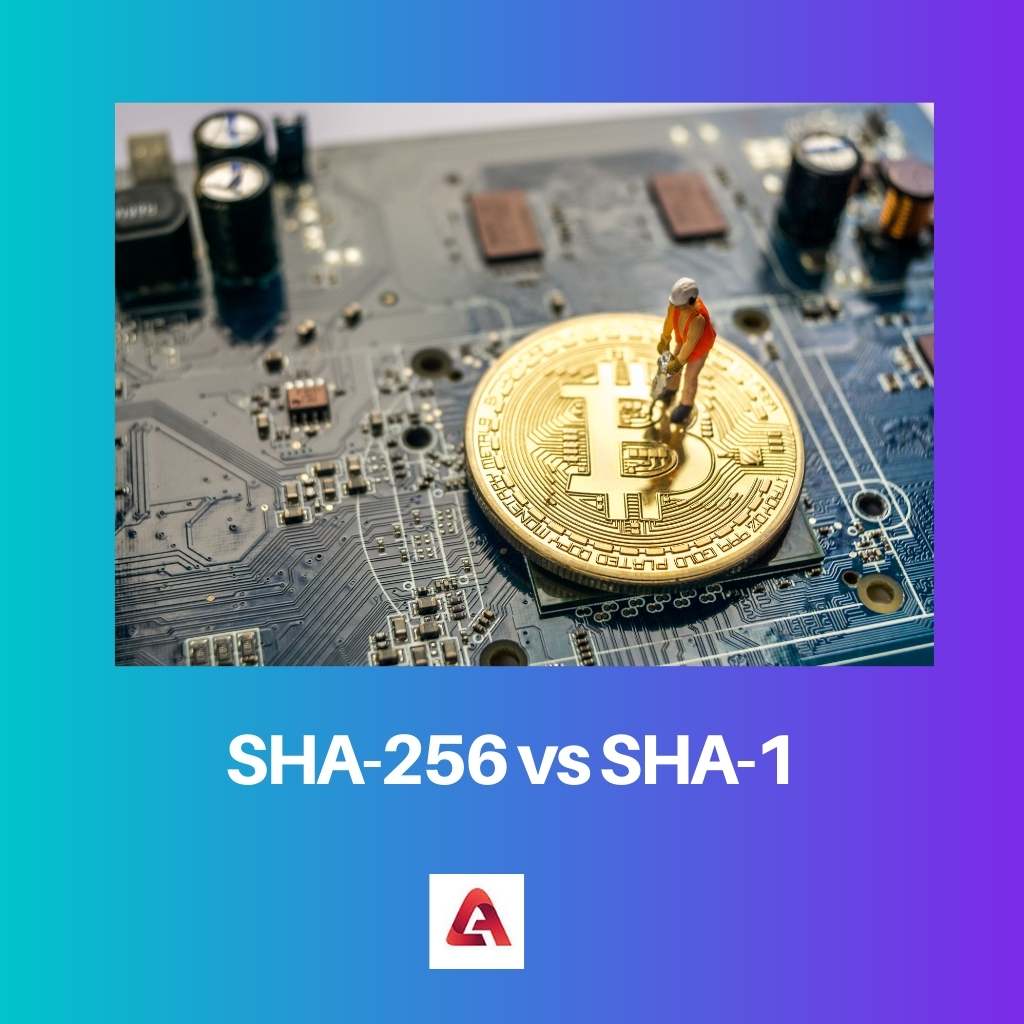 SHA 256 vs SHA 1