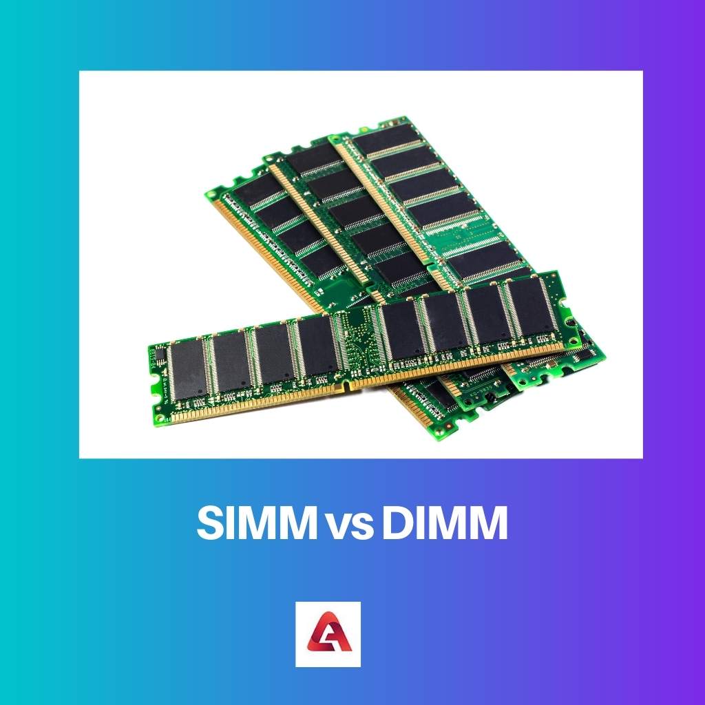 SIMM vs DIMM