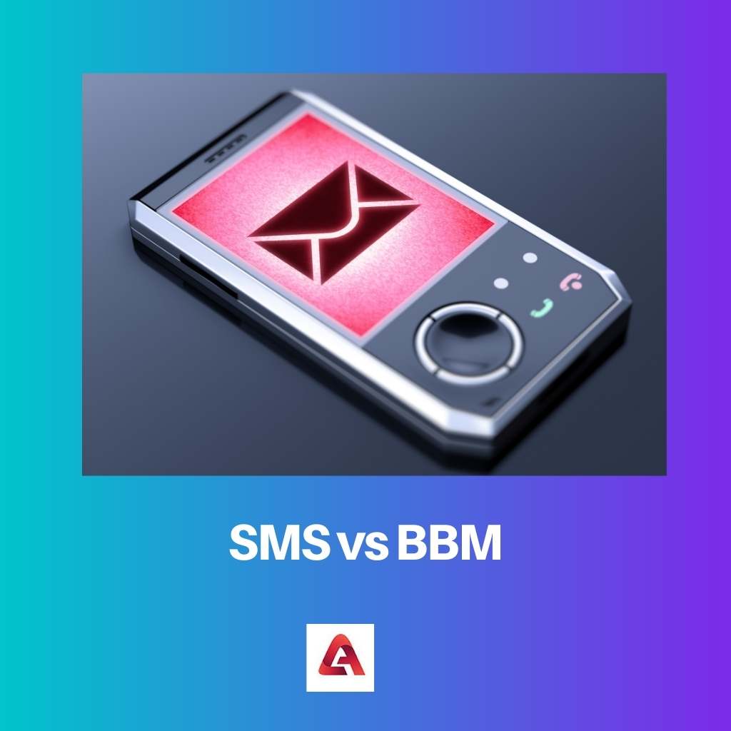 SMS vs BBM