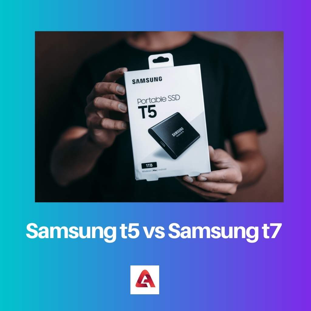 Samsung t5 vs Samsung t7