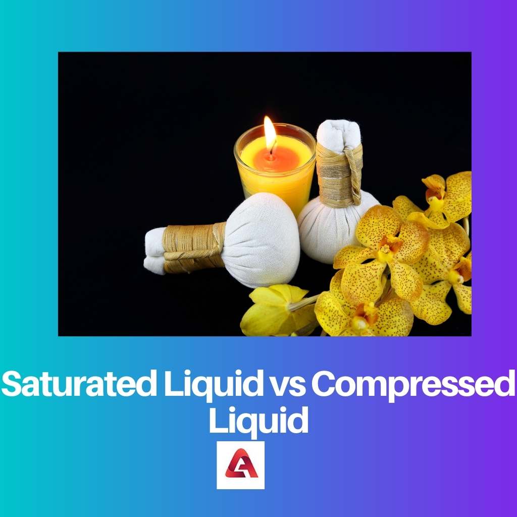 Saturated Liquid vs Compressed Liquid