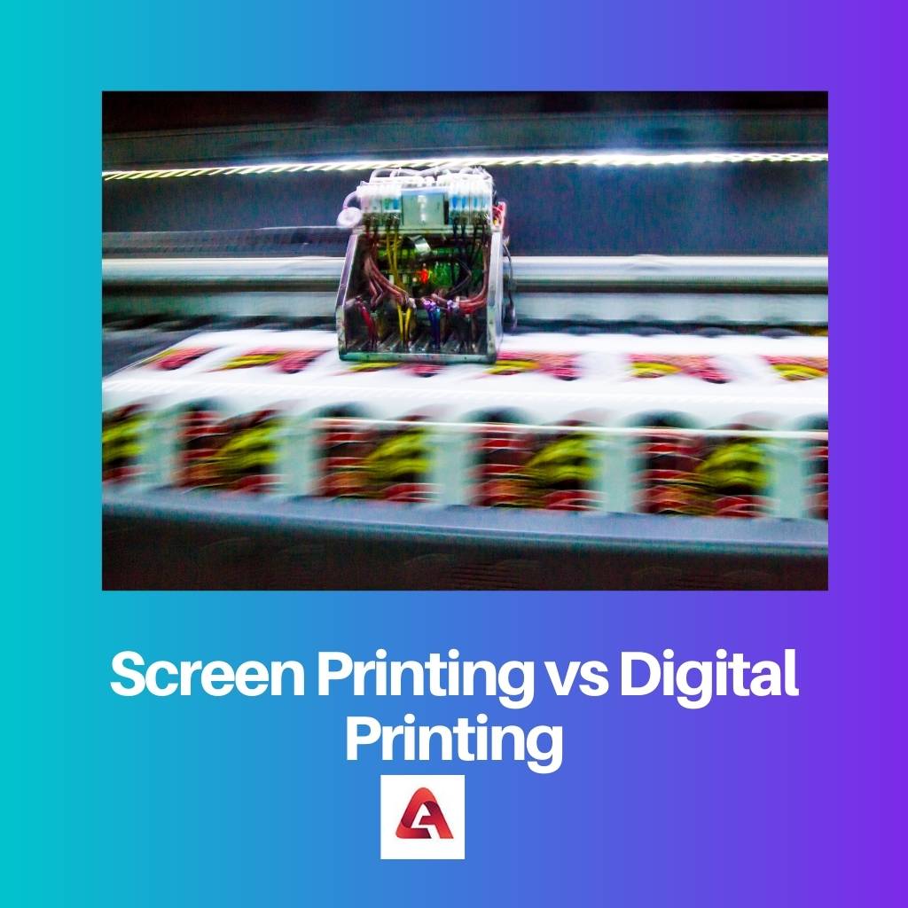 Screen Printing vs Digital Printing