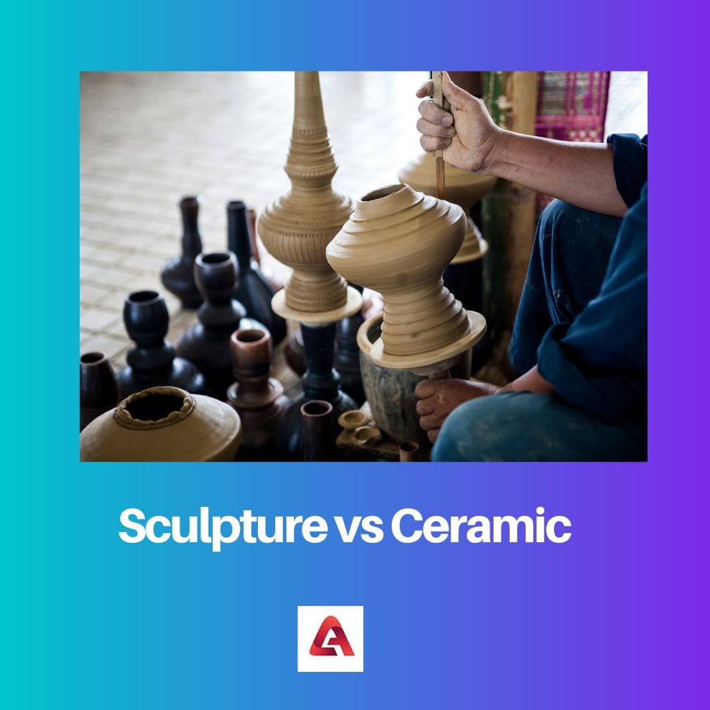 Sculpture vs Ceramic