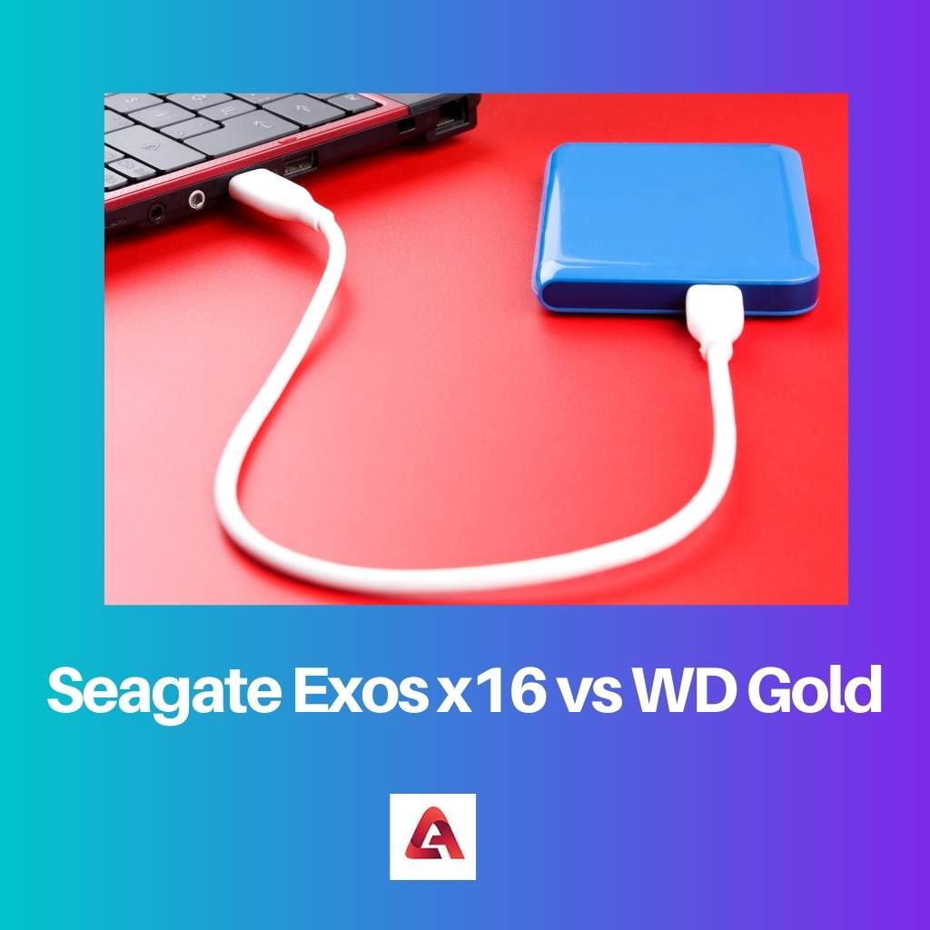 Seagate Exos x16 vs WD Gold