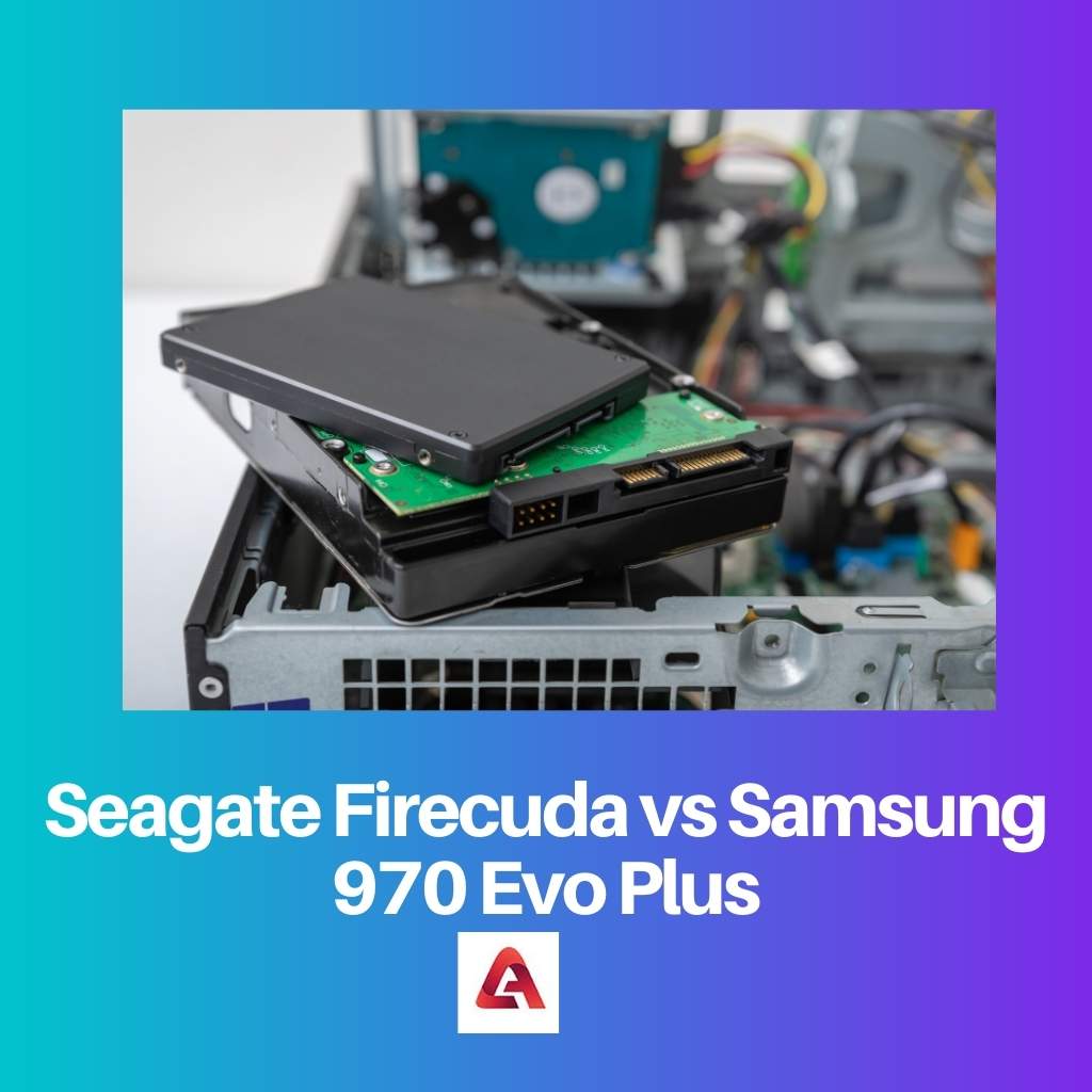 Seagate Firecuda vs Samsung 970 Evo Plus