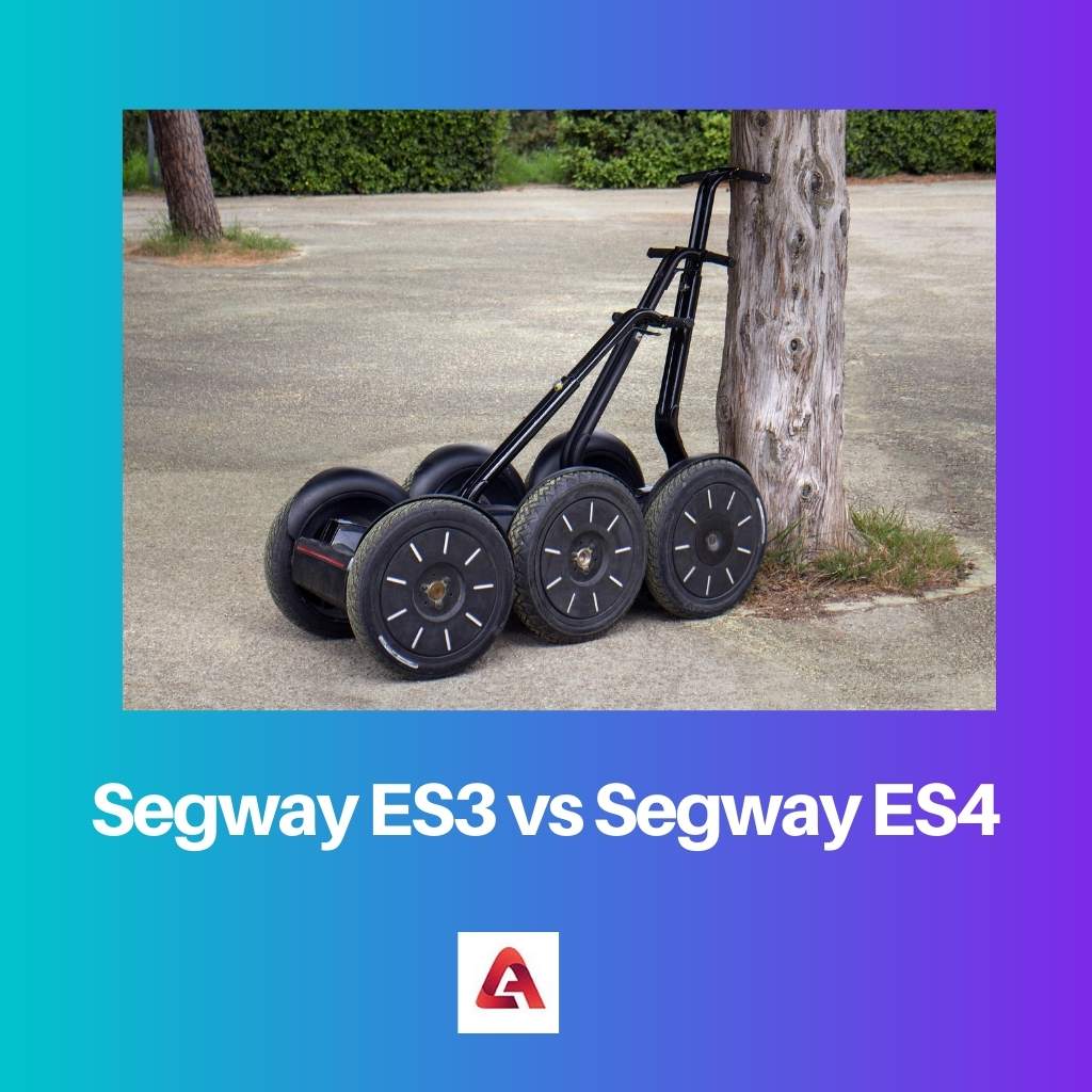 Segway ES3 vs Segway ES4