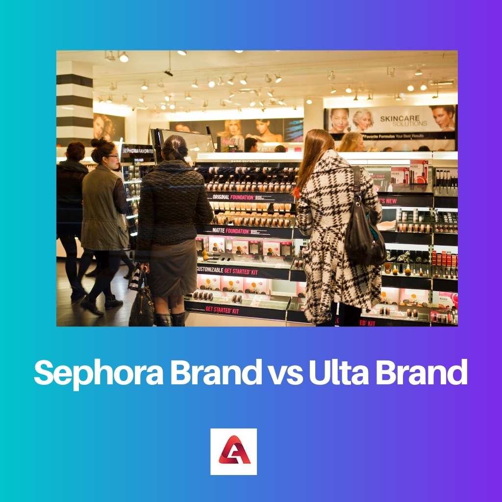 Sephora Brand vs Ulta Brand