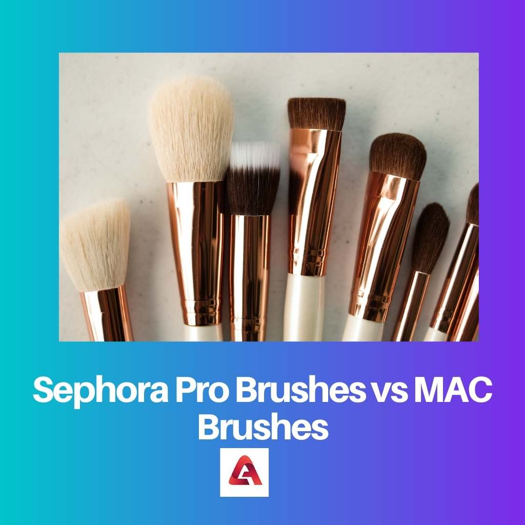 Sephora Pro Brushes vs MAC Brushes