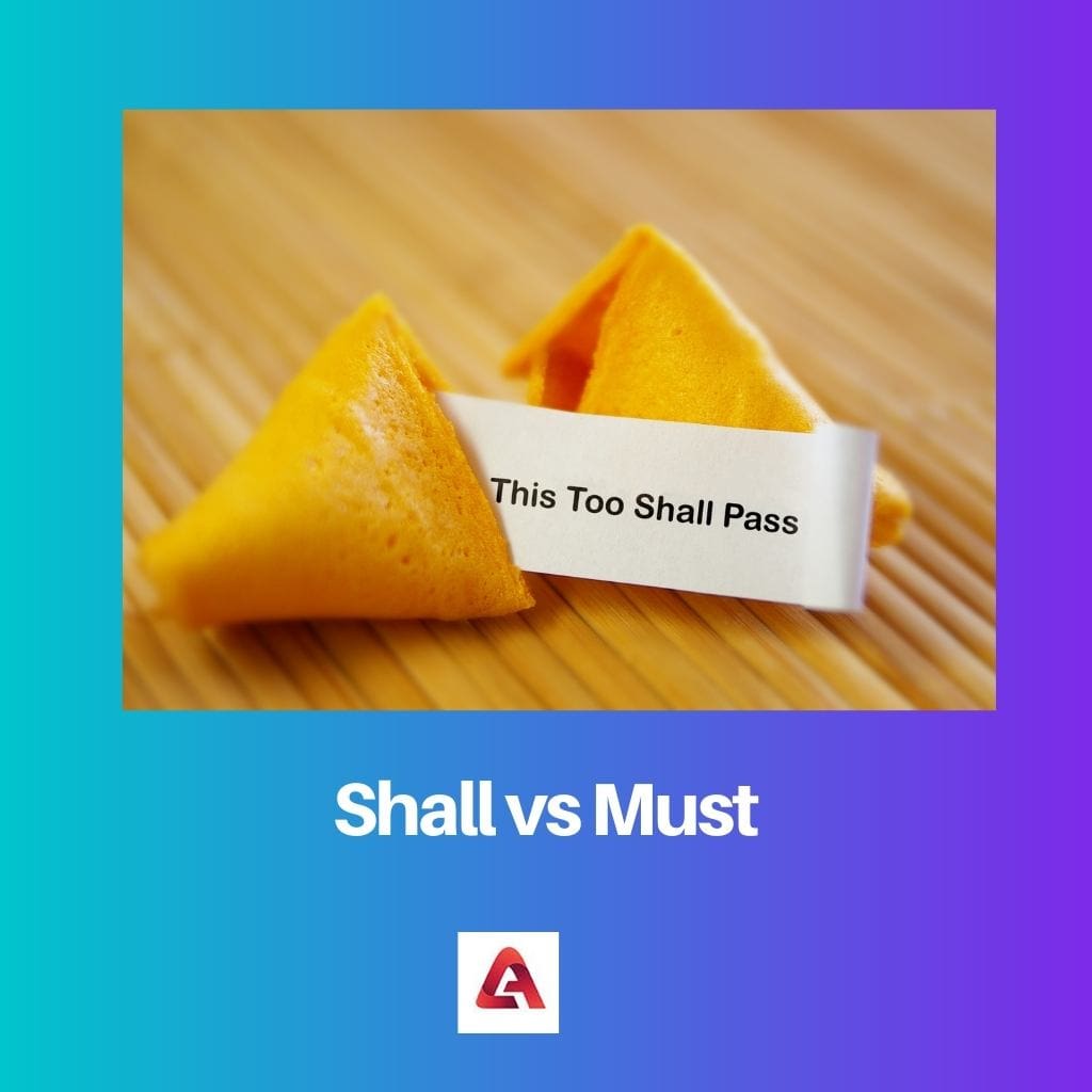 Shall vs Must