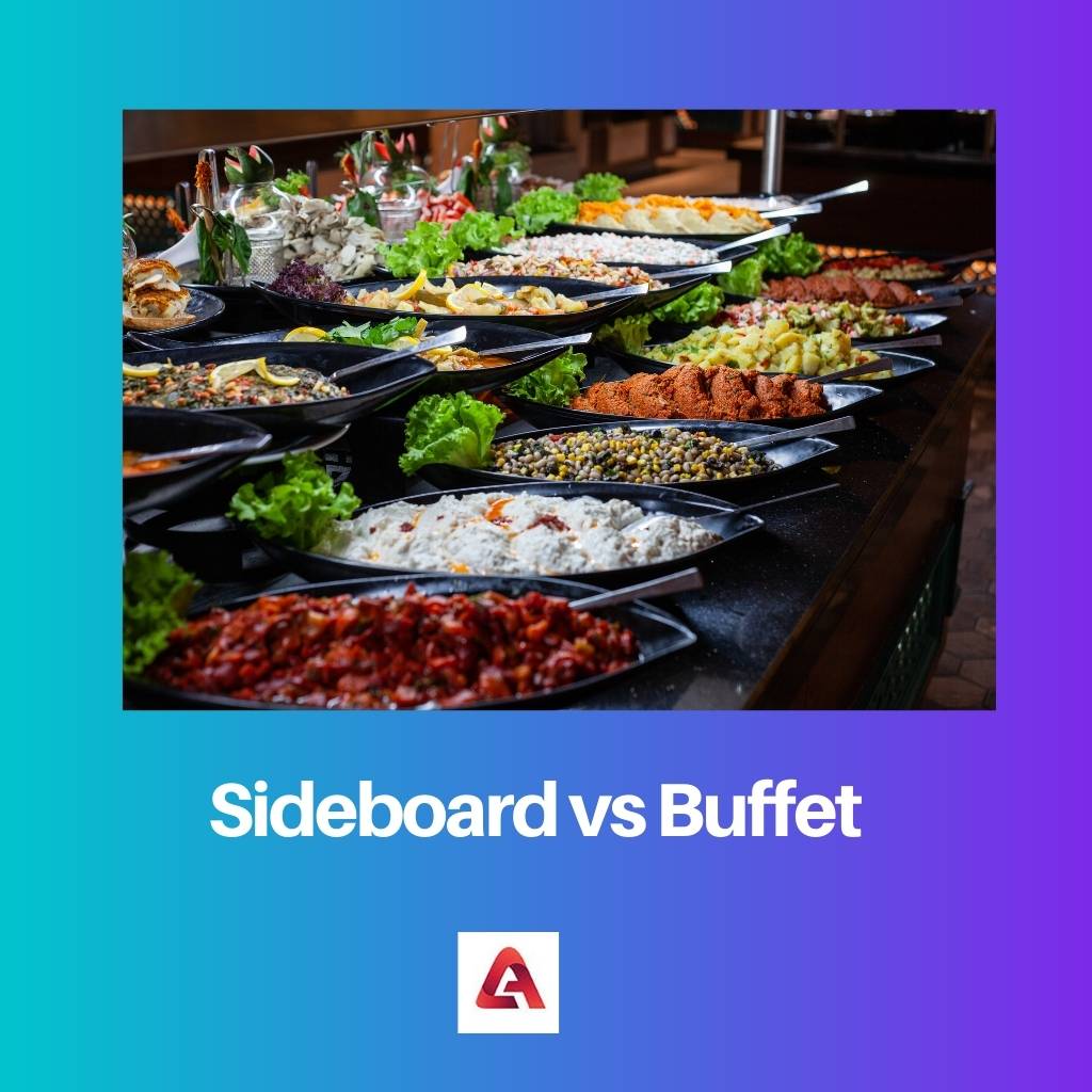 Sideboard vs Buffet