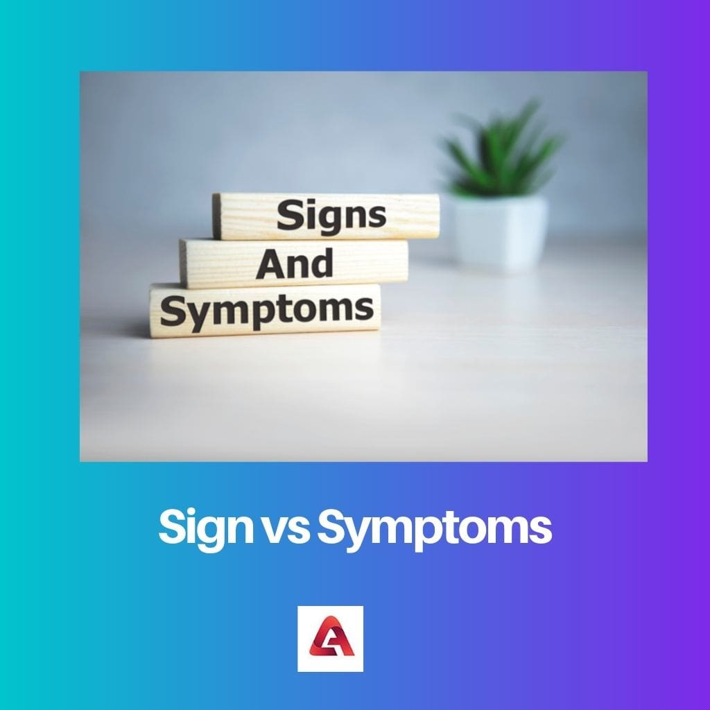 Sign vs Symptoms