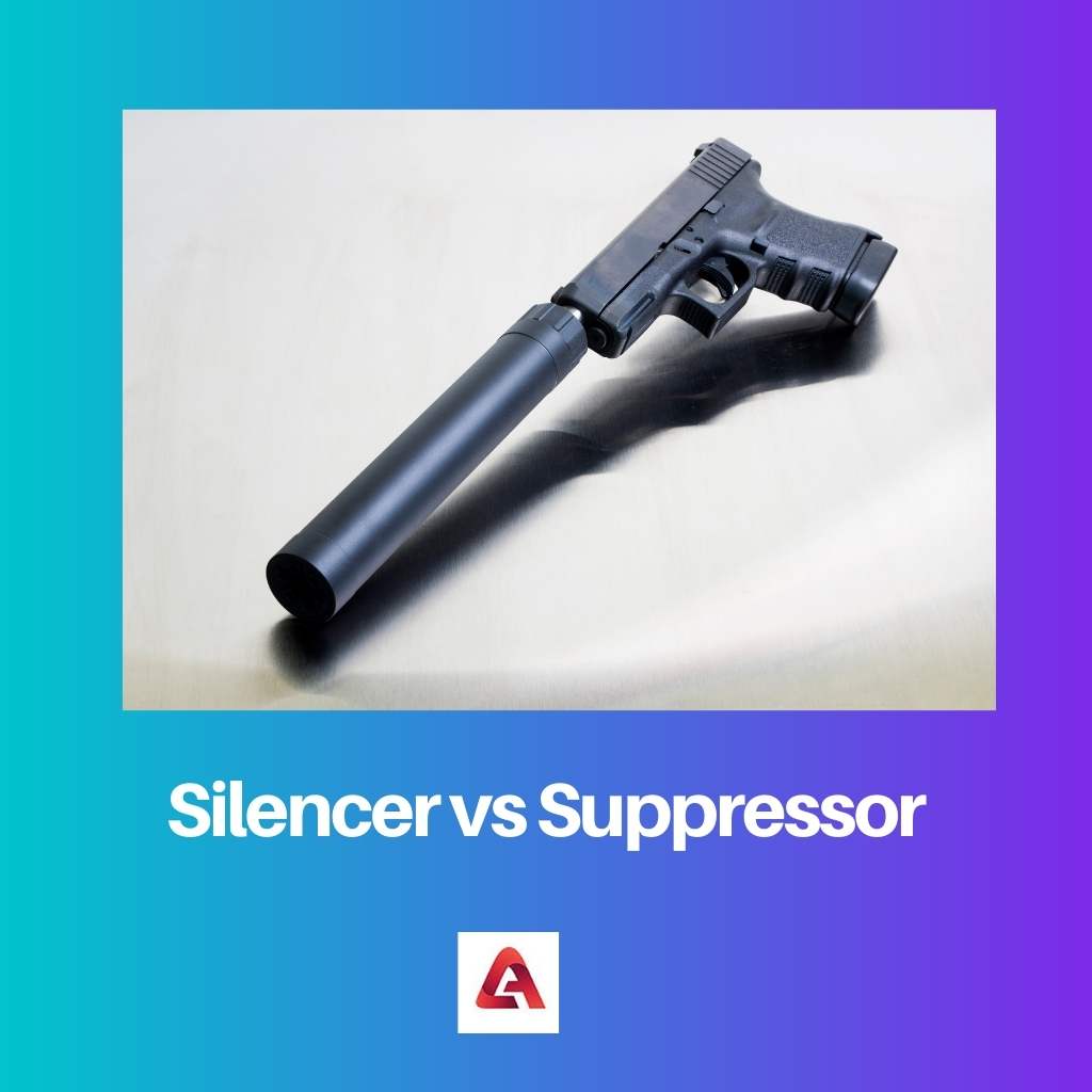 Silencer vs Suppressor