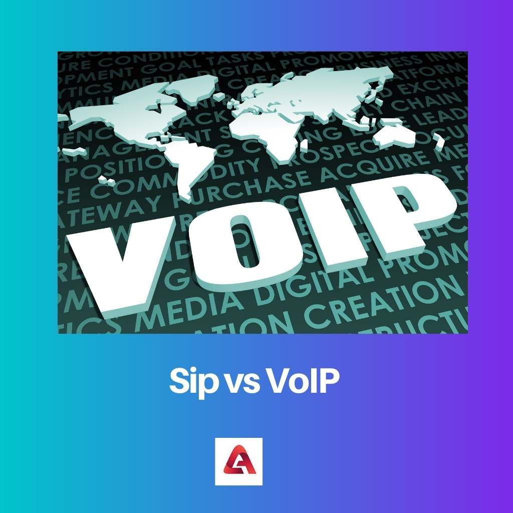 Sip vs VoIP