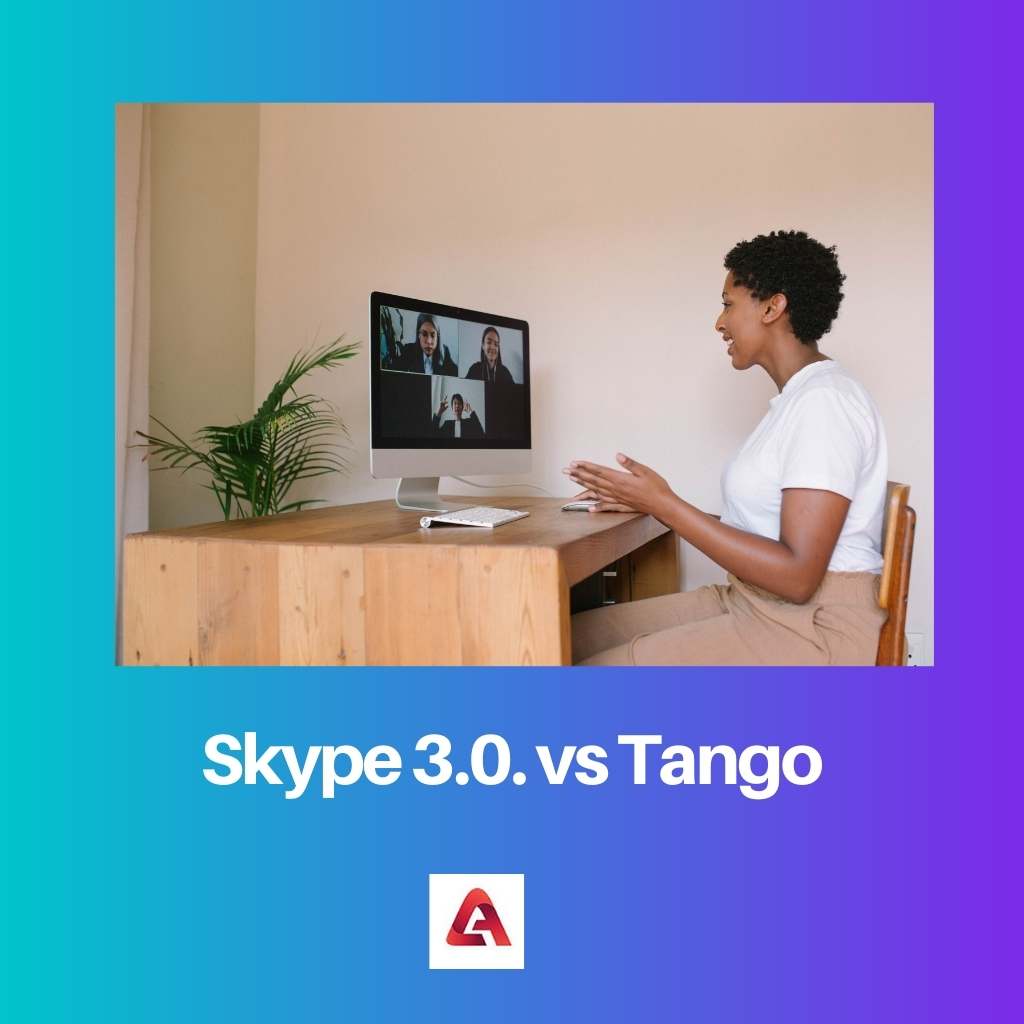 Skype 3.0. vs Tango