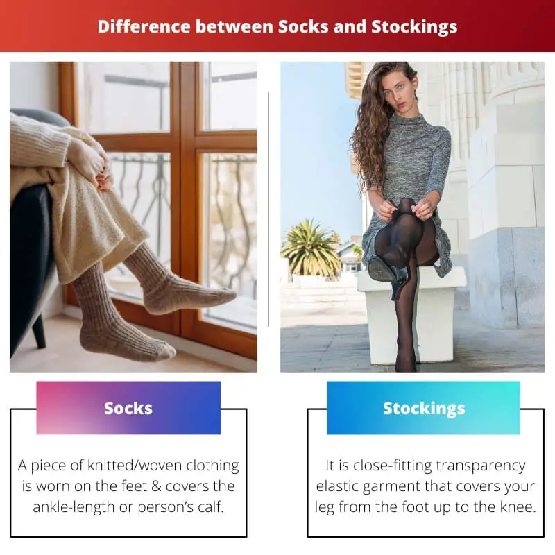 Socks vs Stockings – Whats the difference