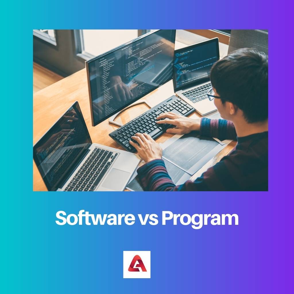 Software vs Program