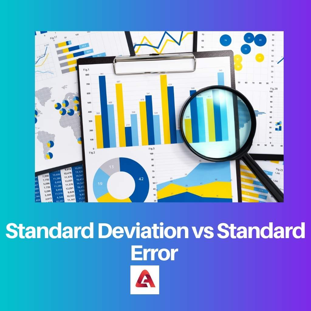 Standard Deviation vs Standard Error