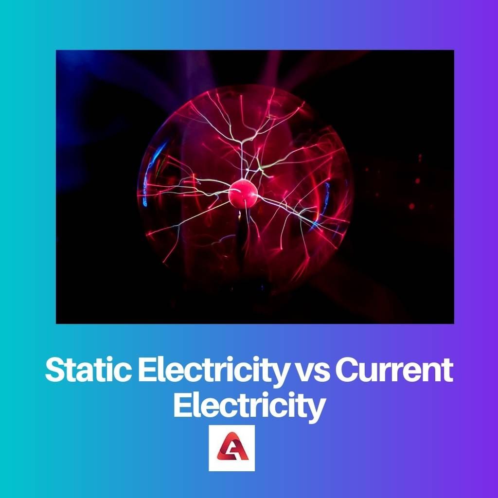 Static Electricity vs Current Electricity