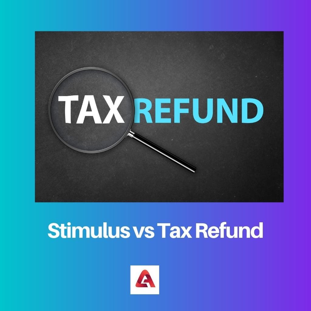 Stimulus vs Tax Refund