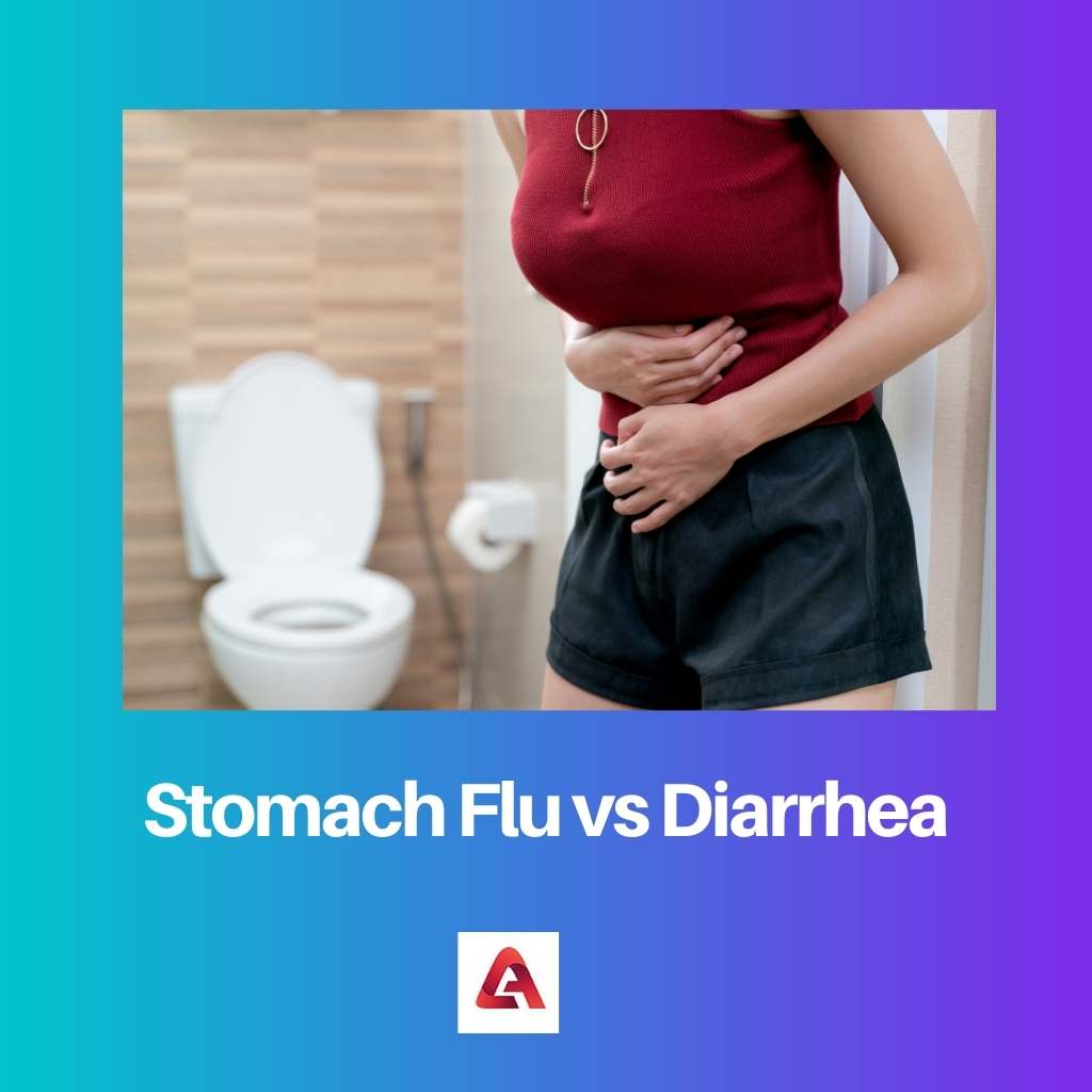 Stomach Flu vs Diarrhea