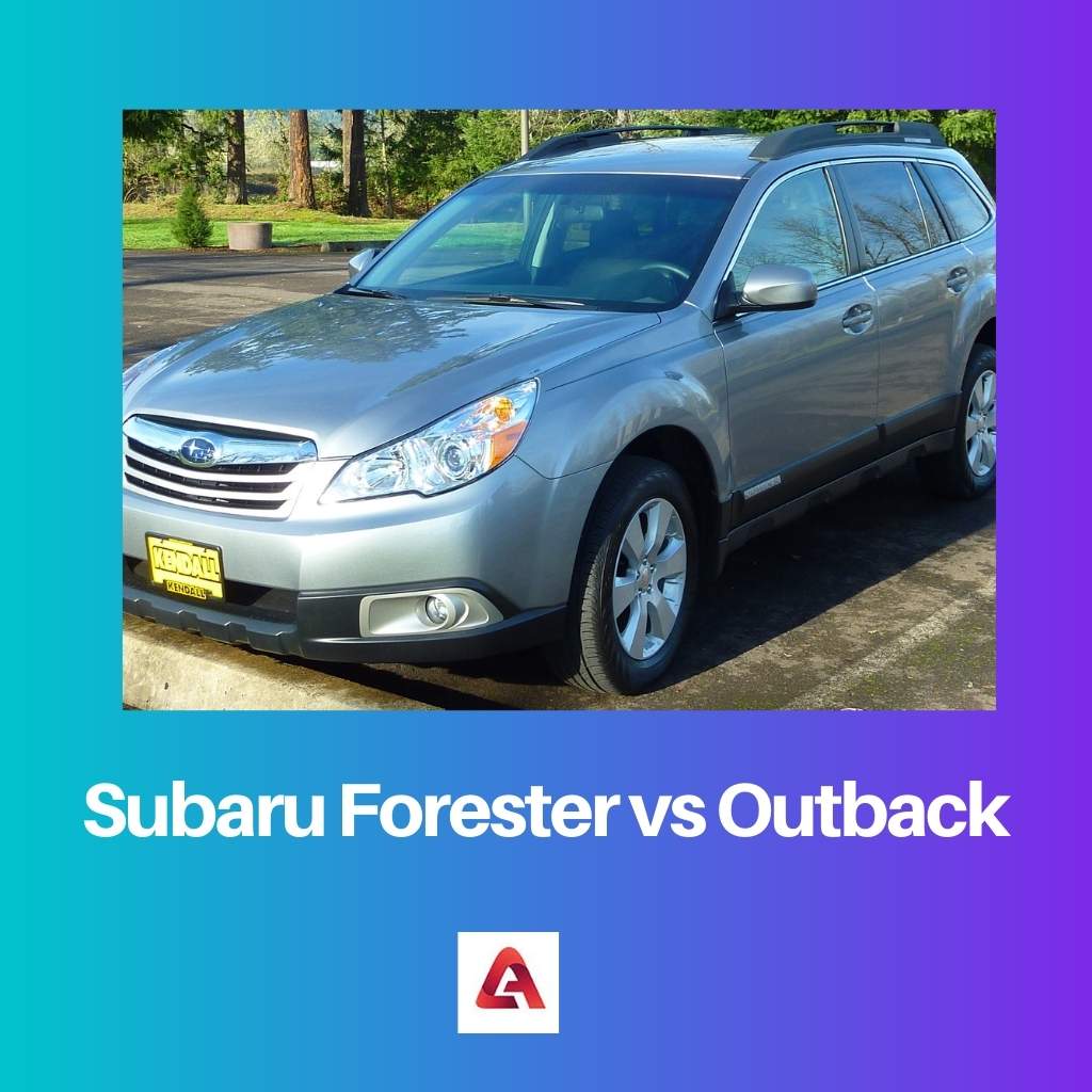 Subaru Forester vs Outback