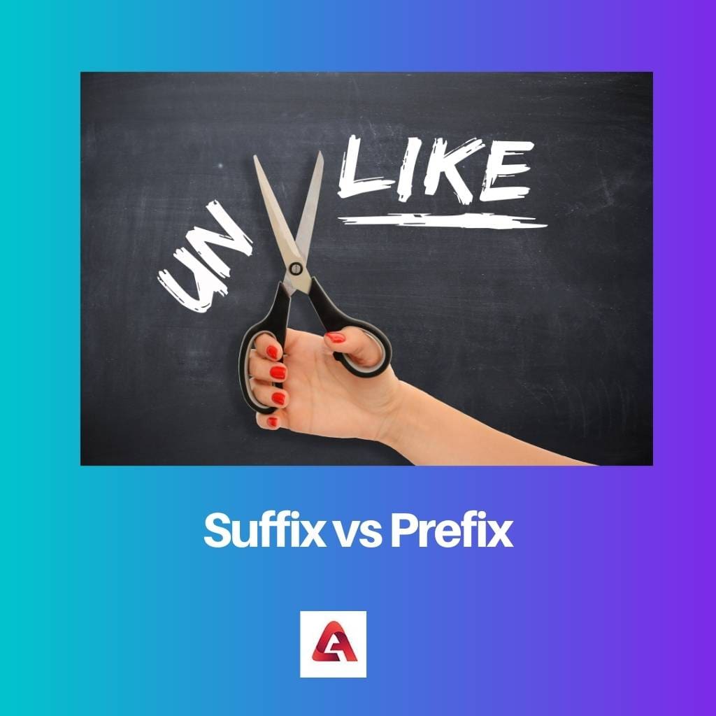 Suffix vs