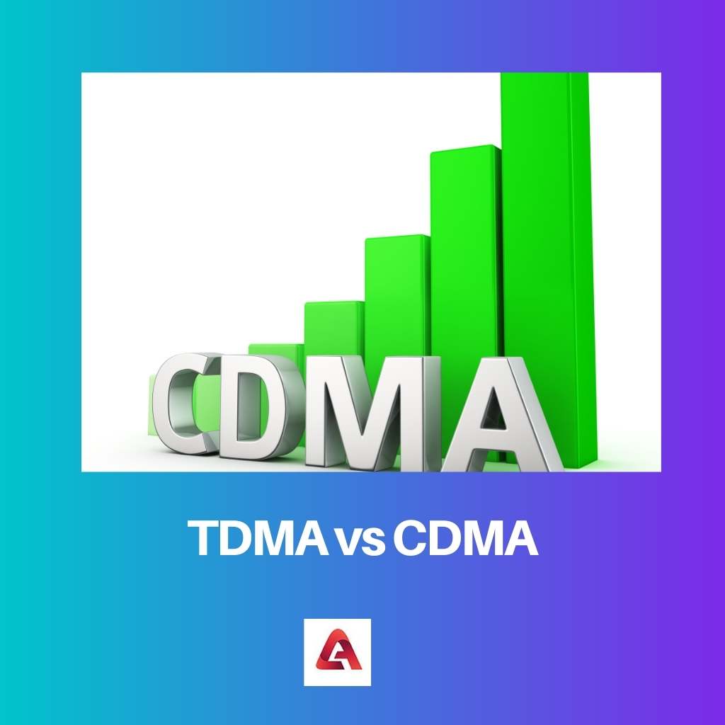 TDMA vs CDMA