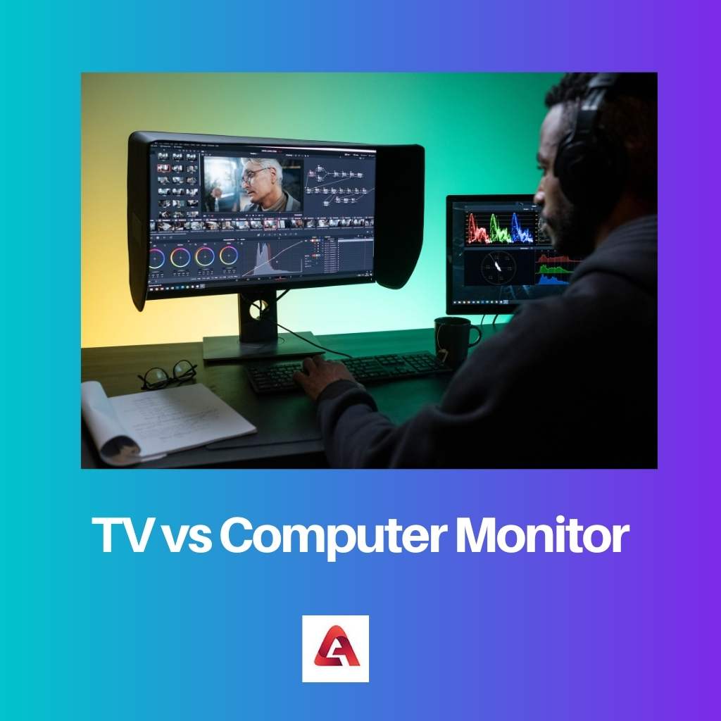 TV vs Computer Monitor