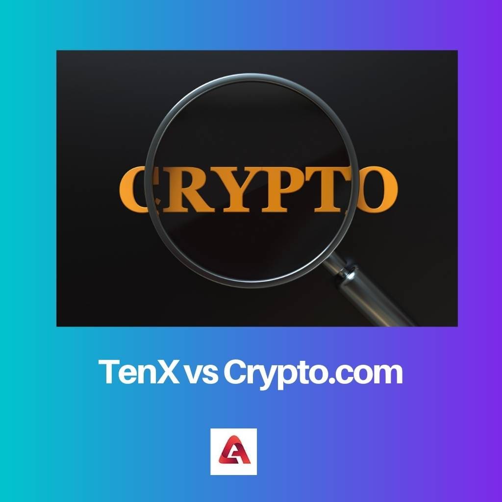 TenX vs Crypto.com