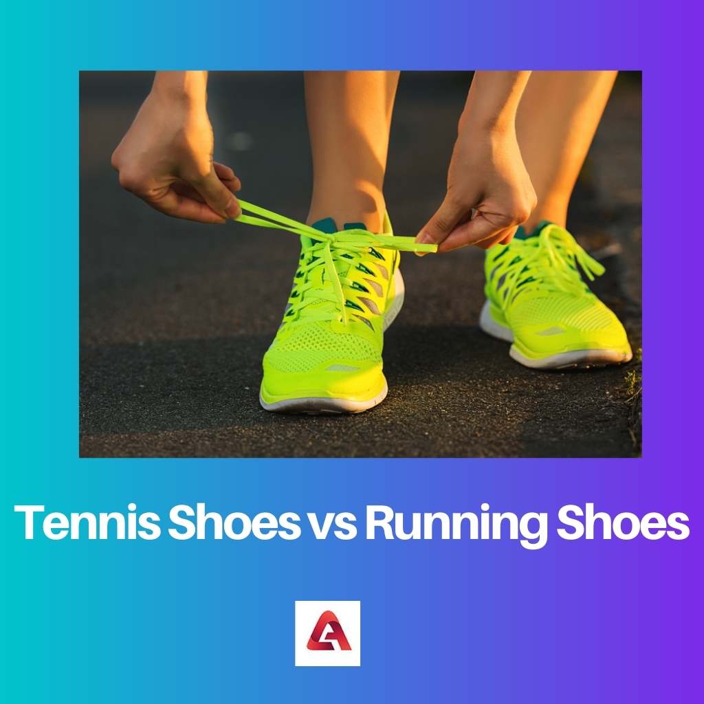 Tennis Shoes vs Running Shoes