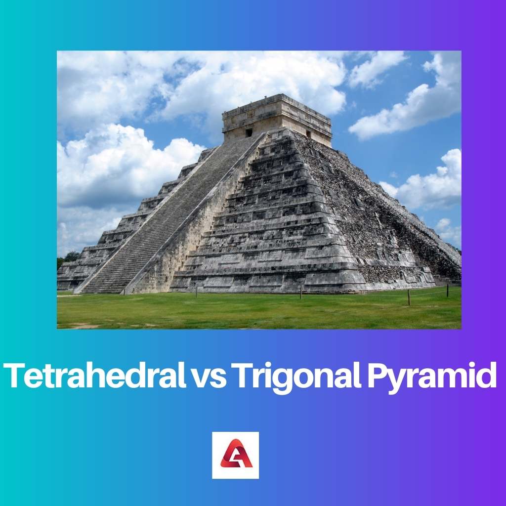 Tetrahedral vs Trigonal Pyramid