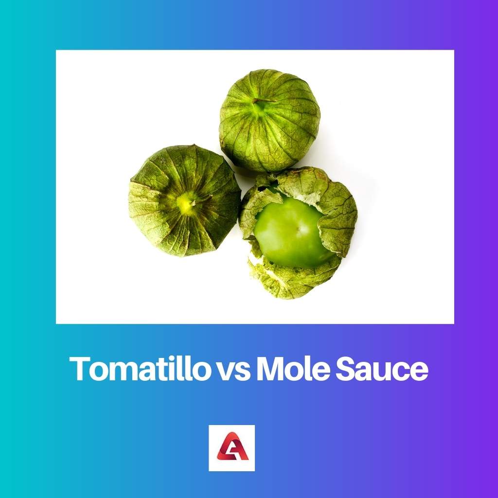 Tomatillo vs Mole Sauce