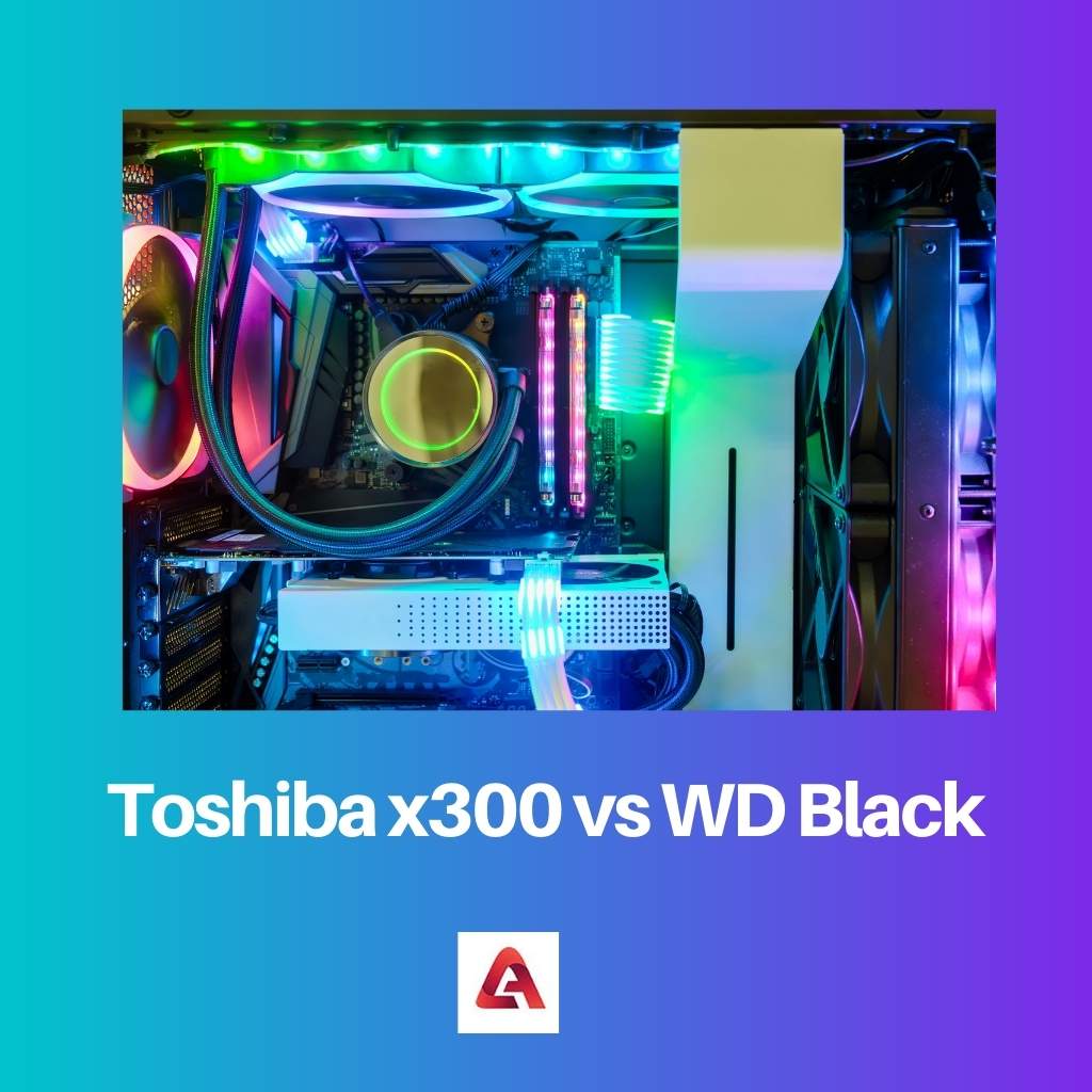 Toshiba x300 vs WD Black