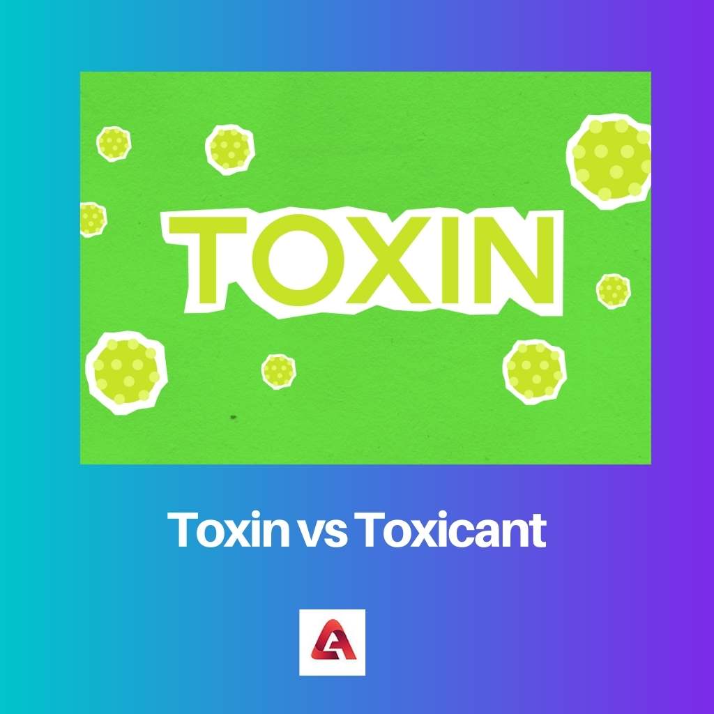 Toxin vs Toxicant 1