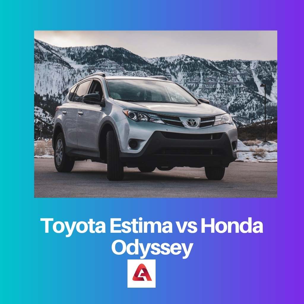 Toyota Estima vs Honda Odyssey