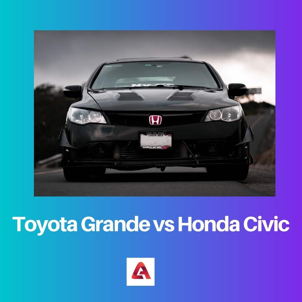 Toyota Grande vs Honda Civic