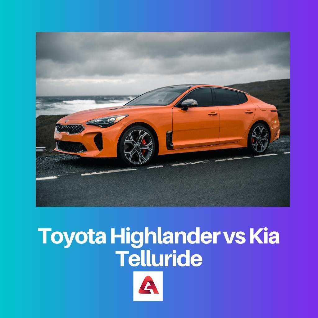Toyota Highlander vs Kia Telluride
