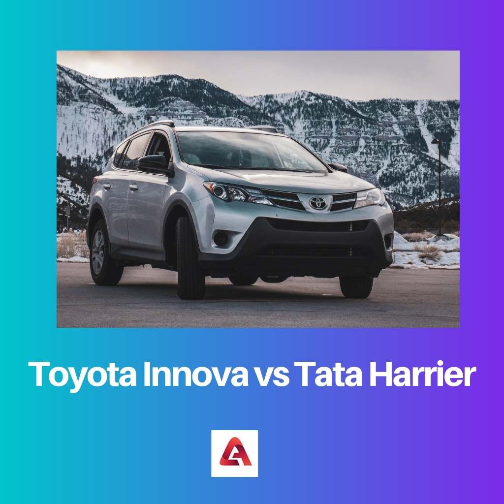 Toyota Innova vs Tata Harrier