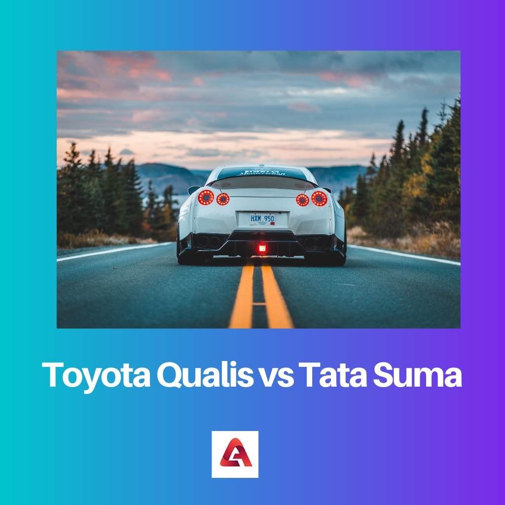 Toyota Qualis vs Tata Suma 1