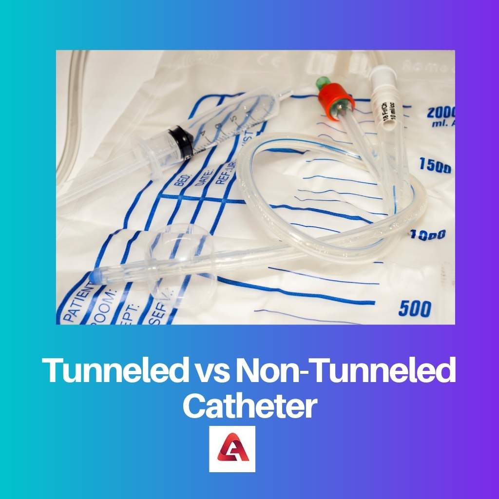 Tunneled vs Non Tunneled Catheter