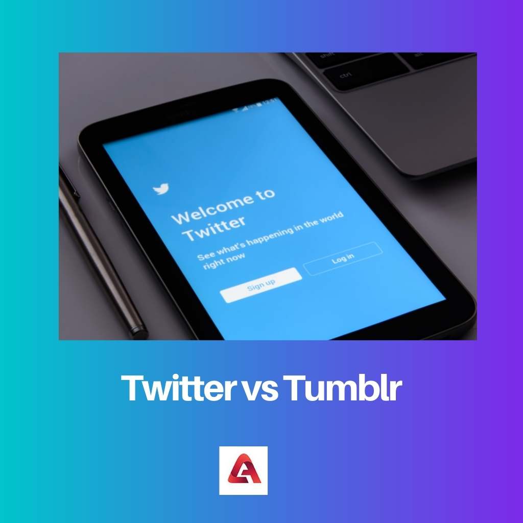 Twitter vs Tumblr