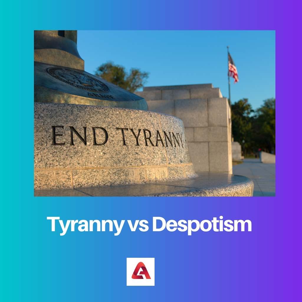 Tyranny vs Despotism